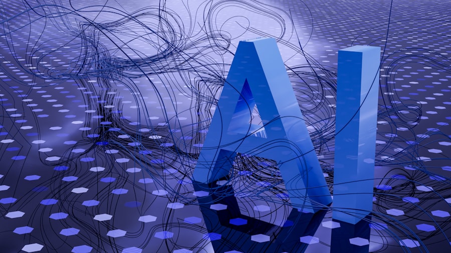 Abstract AI visualization